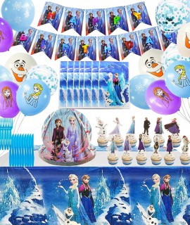 Frozen sünnipäeva dekoratsioonid lastele nr 2